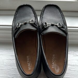 Reaction Kenneth Cole Black Loafers for Boys
